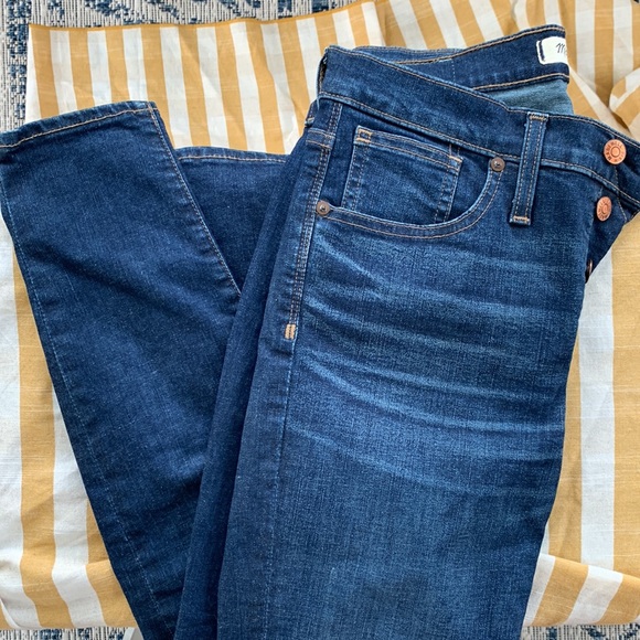 Madewell 9" Mid-Rise Skinny Jeans: Button-Front Edition- 28 Petite - Picture 10 of 14